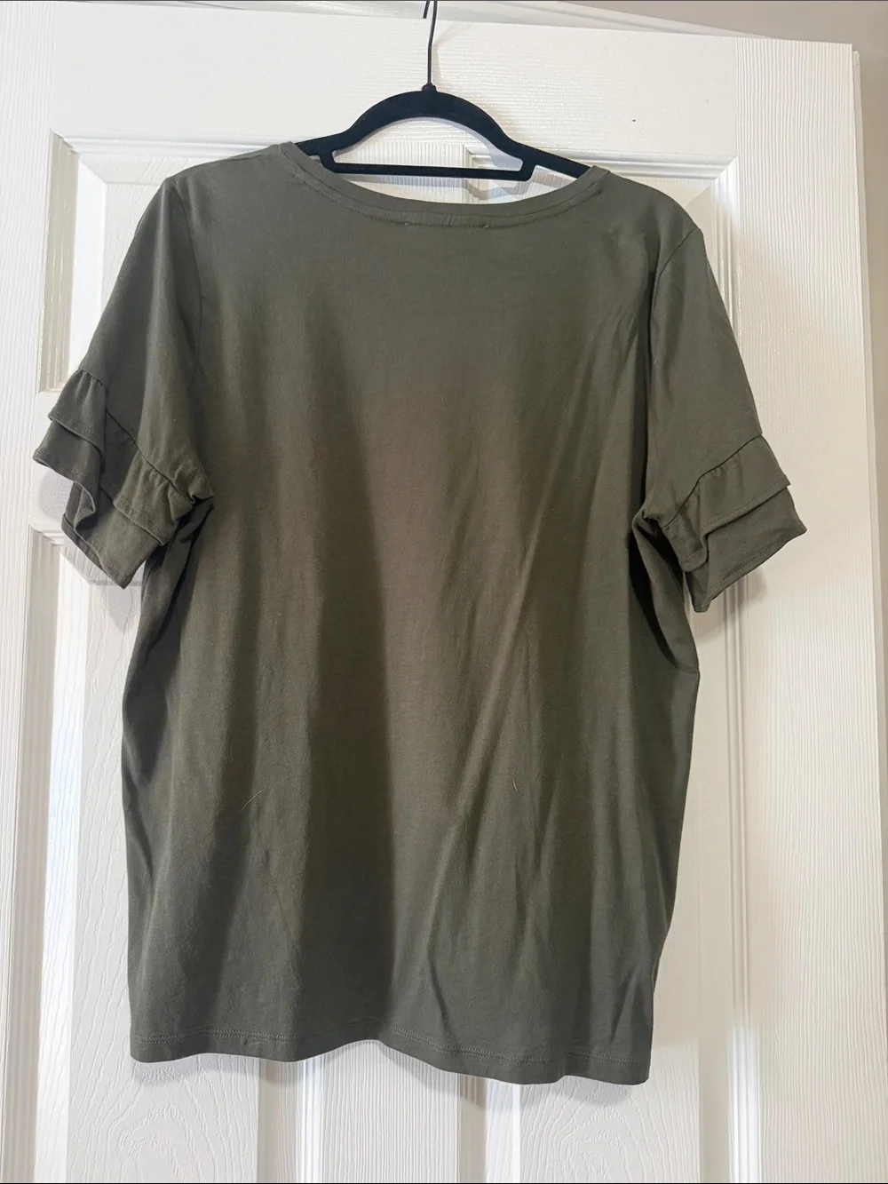 Michael Kors Olive Crew Neck Tee